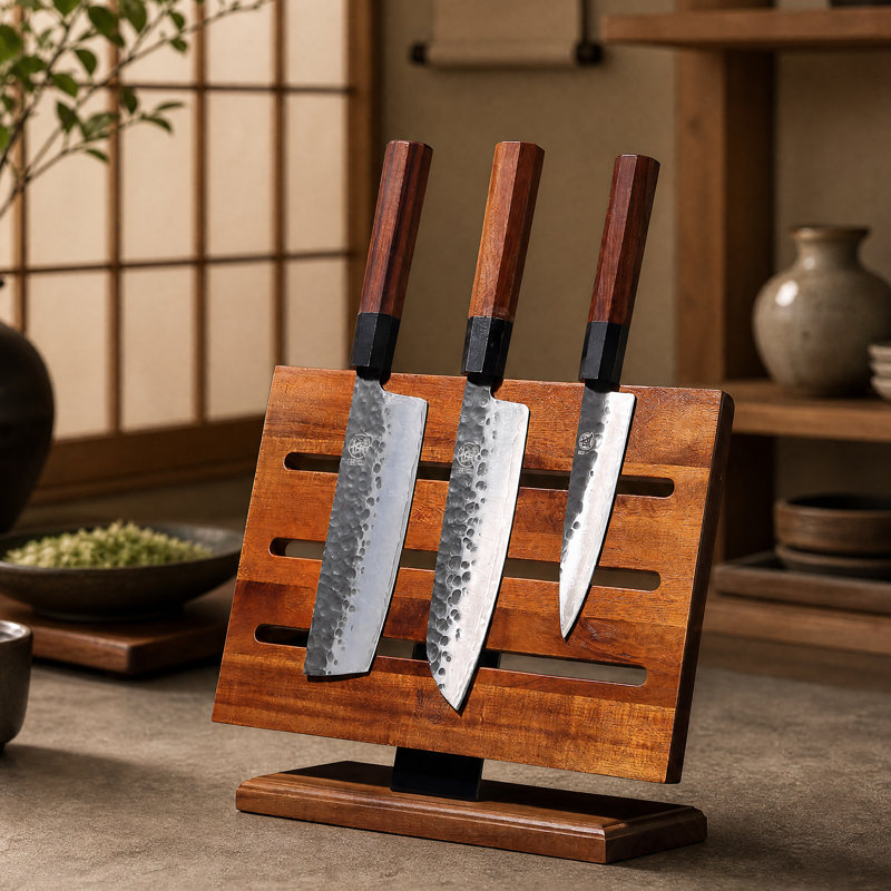 Porte-couteaux magnétique japonais, Sakura