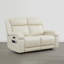 Canapé inclinable électrique en cuir véritable Zachery-733383976-733384022