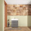 Ensemble de meuble-lavabo simple Guxim-2101085780-2101085781