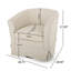 Chaise pivotante avec housse amovible-1862703586