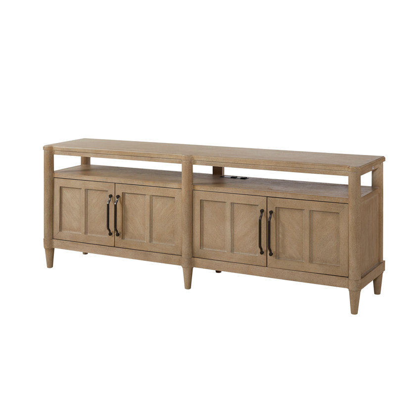 Console de divertissement 72 po au fini sable