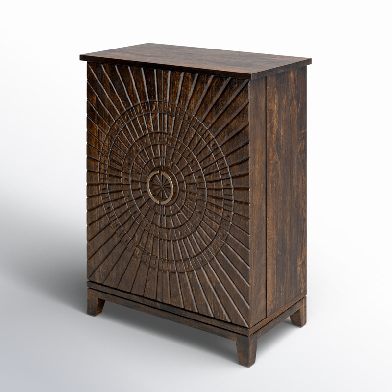 Viva Solid Wood, Solid Wood/Dark Brown