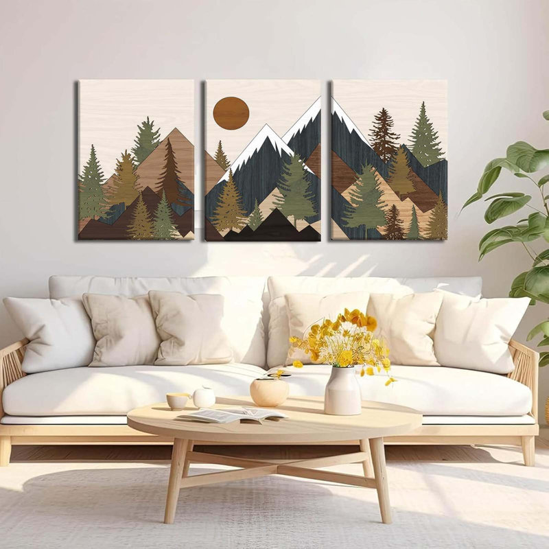 3 Piece Wrapped Canvas Print