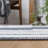 Alexio Striped Handwoven Wool/Cotton Navy Area Rug-22741620