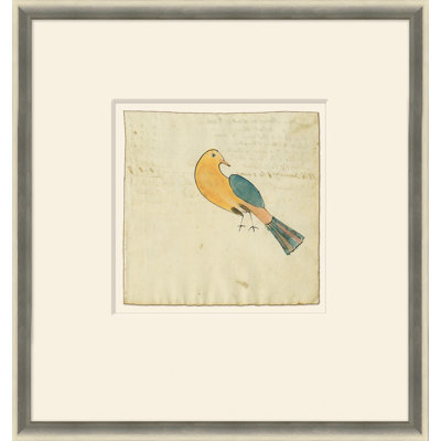 Colombe - SM. Mennonite Ledger Dessin - Reproduction de cadre photo sur papier