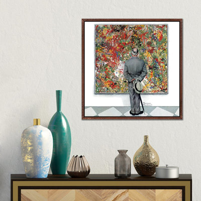 Art Connoisseur by Norman Rockwell - Gallery-Wrapped Canvas Giclée on Canvas