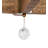 Witherspo 4 - Light Wood Dimmable Wagon Wheel Chandelier