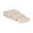 Set Of 3 6/7/9" Chain Boxes, Ivory