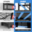 Étagère de garage réglable en métal robuste à 4 niveaux Mak Peace 4000LBS - H 69 po x l 47 po x P 23,7 po-1031607625