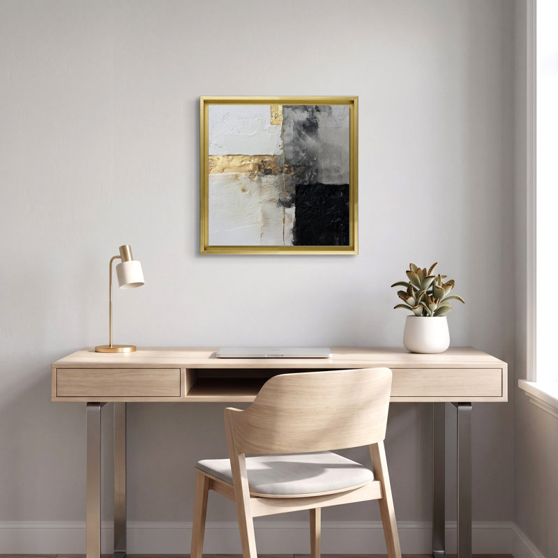 Guilded Fracture, 40" H x 40" W