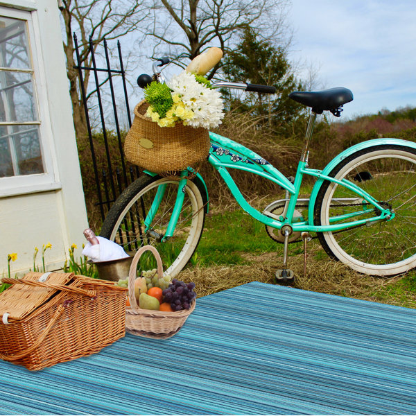 Union Rustic Outdoor Rug Recycled Plastic Waterproof Patio ...