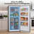 14 Cu.Ft Freestanding Frost-Free Upright Freezer, Vertical Deep Freezer with Electronic Temperature Control and Removable Adjustable Shelves, Energy Saving Stand Up Freezer for Home Kitchen
