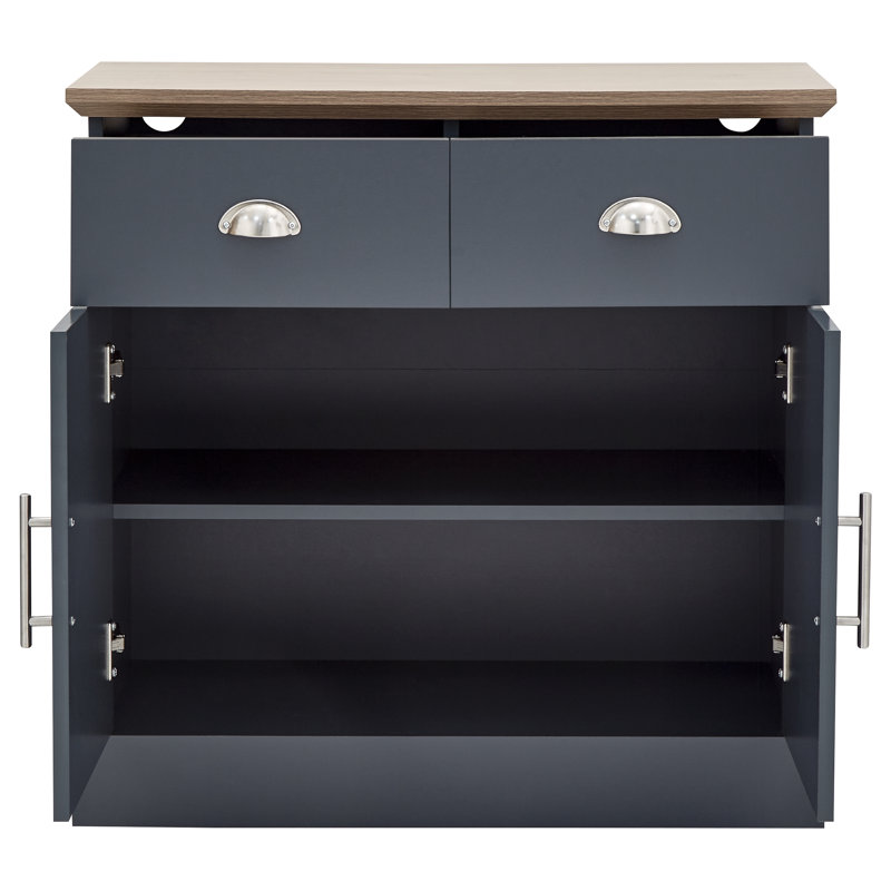 Brielle 79cm Sideboard, Slate Blue