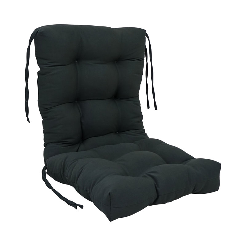 Outdoor 4.5'' Seat / Back Cushion, Black