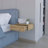 Maxxwel Floating Nightstand, Sleek Wall-Mounted Design With Spacious Drawer Storage-338522112