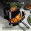 VonShef 8.5L Dual Air Fryer Air Fryer