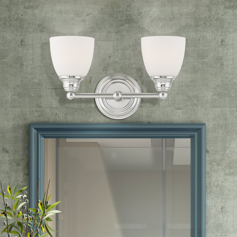 Mayday 2 - Light Dimmable Vanity Light, Polished Chrome