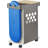 Mini Rolling 2-Compartment Laptop Storage Cart