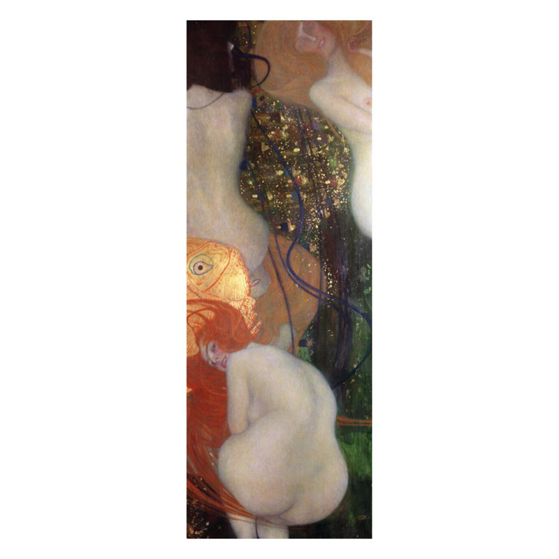 «Goldfish» par Gustav Klimt - Estampe numérique, H 28 po x l 22 po