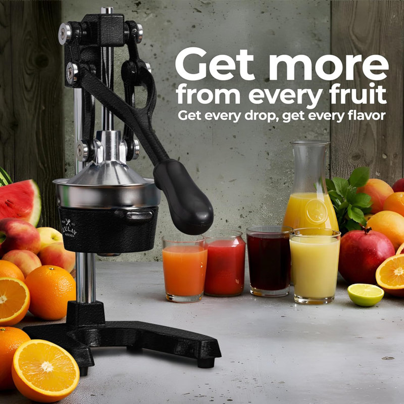 Presse-agrumes manuel et presse-agrumes orange Zulay Kitchen