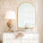 Alessandrina Metal Flat Wall Mirror-1418004631