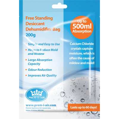 STANDING DEHUMIDIFIER BAG 200g