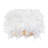 Modern Designer Real Feather Drum Lamp Shade with Inner Cotton Lining-1659675076
