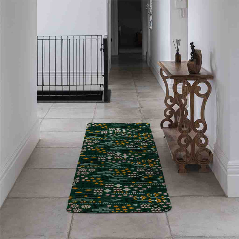Runner Lamarre Floral Shag 68cm X 235cm Area Rug