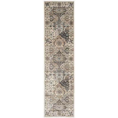 Tapis oriental en viscose Petronella