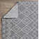 Tapis gris Destiny Calvyn