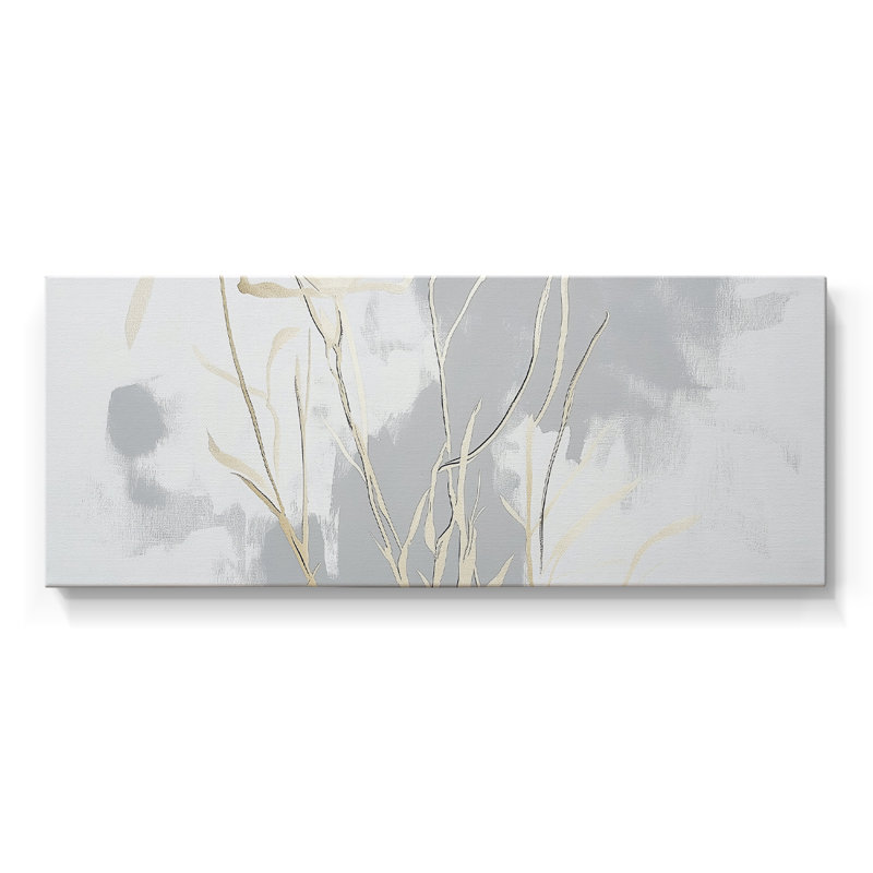 Abstract Series 9 #XCIII-Wide Gallery Wrapped Canvas, 12" H x 30" W