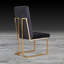 Chaise d'appoint en velours Denholme-1285080380-1285080381