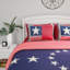 LHC Americana Reversible Quilt Set- Microfiber Bedspread with Pillow Shams-1331390444