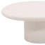 Raul Concrete Terrazzo Coffee Table, White