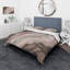 Housse de couette moderne et contemporaine en microfibre Designart-35228183