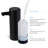 Home Zone Living Foaming Hand Soap Dispenser with Refillable Bottle-820891666