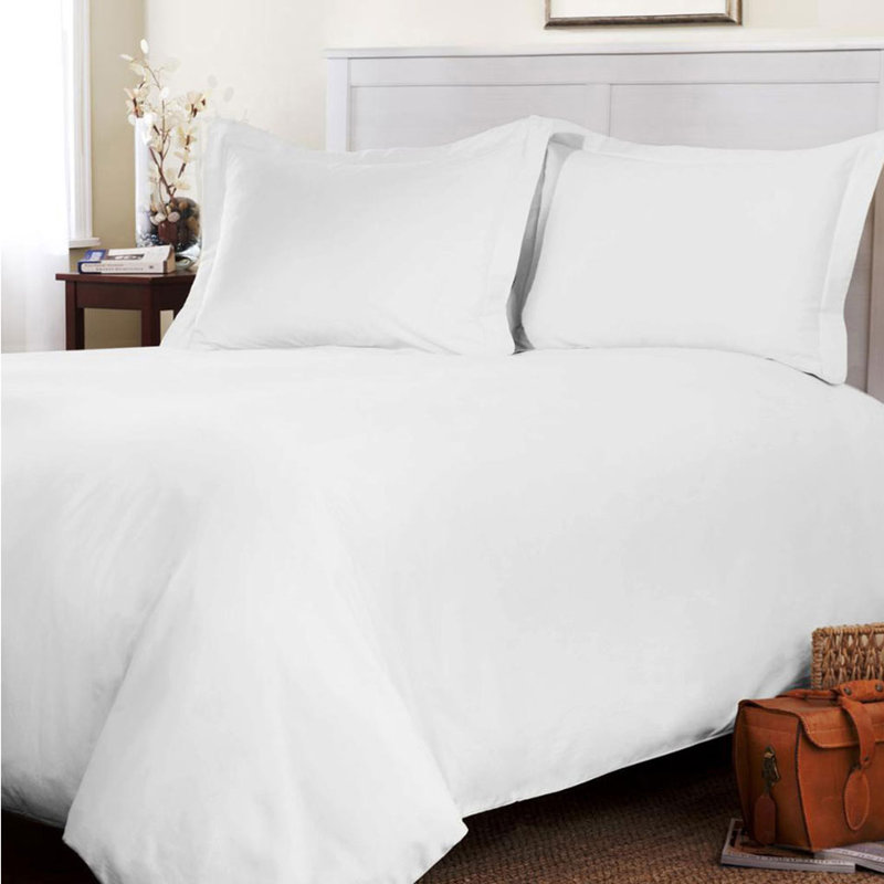 Ensemble de housse de couette Misha, Blanc, Simple