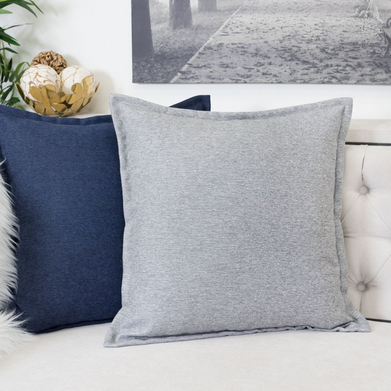 Throw Pillow, Silver