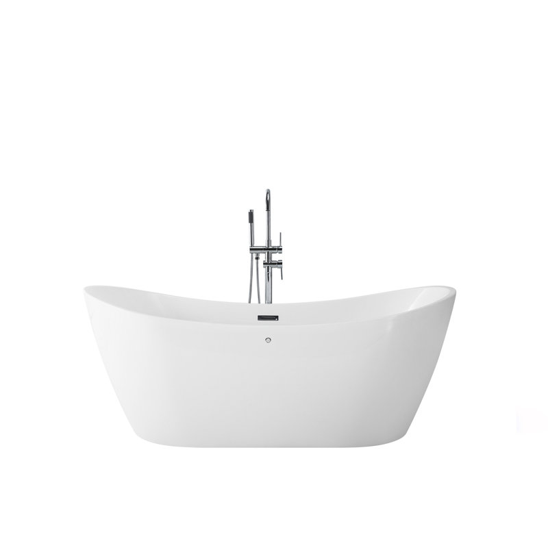 Metcalfe 1680mm x 800mm Whirlpool Acrylic Bathtub