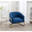Fauteuil demi-tonneau rembourré l 30 po Romy-1115816501