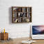 9 Piece Pine Solid Wood Floating Shelf-75973912