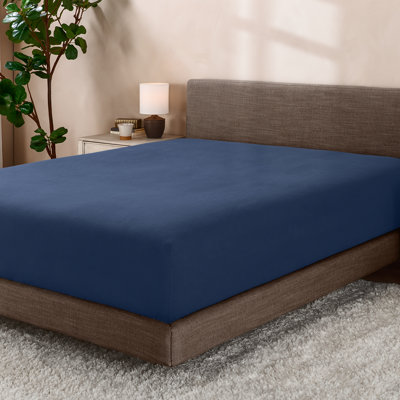 Drap-housse en micro-molleton très doux