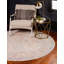 Tapis brun clair à motif géométrique Ballentine-40281682