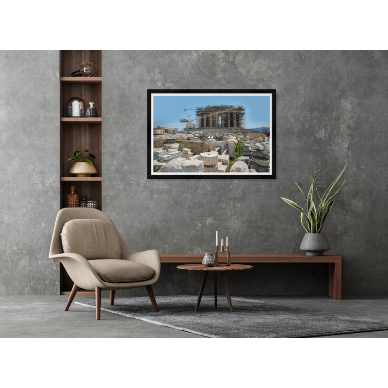Parthenon Crane - Photographie avec cadre photo
