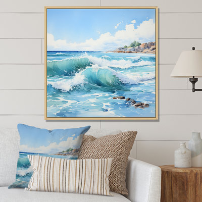 " Turquoise Seascapes Capture The Vastness "