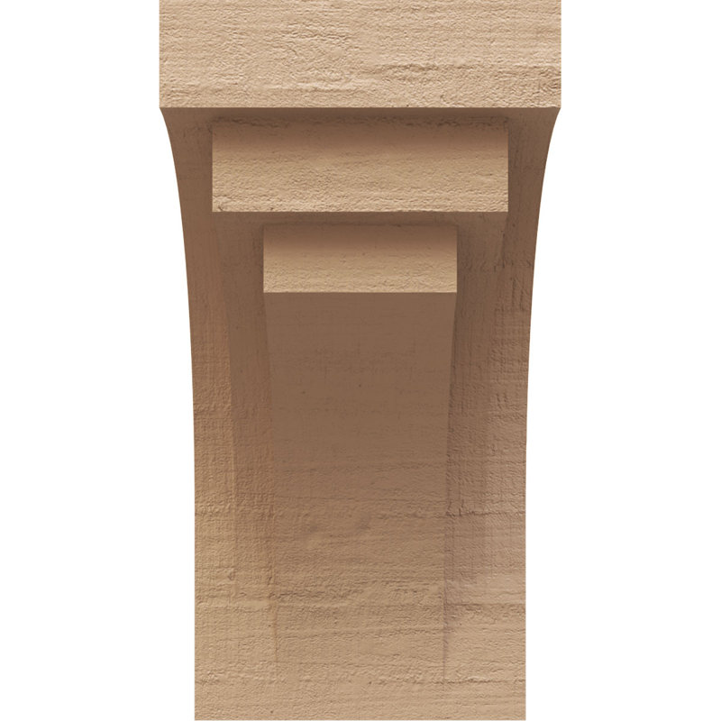 Bois de cèdre brut Rockford, corbeau apprêté Rockford, H 16 po x l 8 po x P 8 po