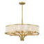  Lustre 5 lumières en laiton chaud Wynwood-119603242-119603240