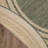 Dippold 8' x Round Green Modern Rug-564196280-562886885