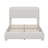 Platform Bed Frame With Height Adjustable Headboard, Modern Upholstered Cloud Bed-130557742