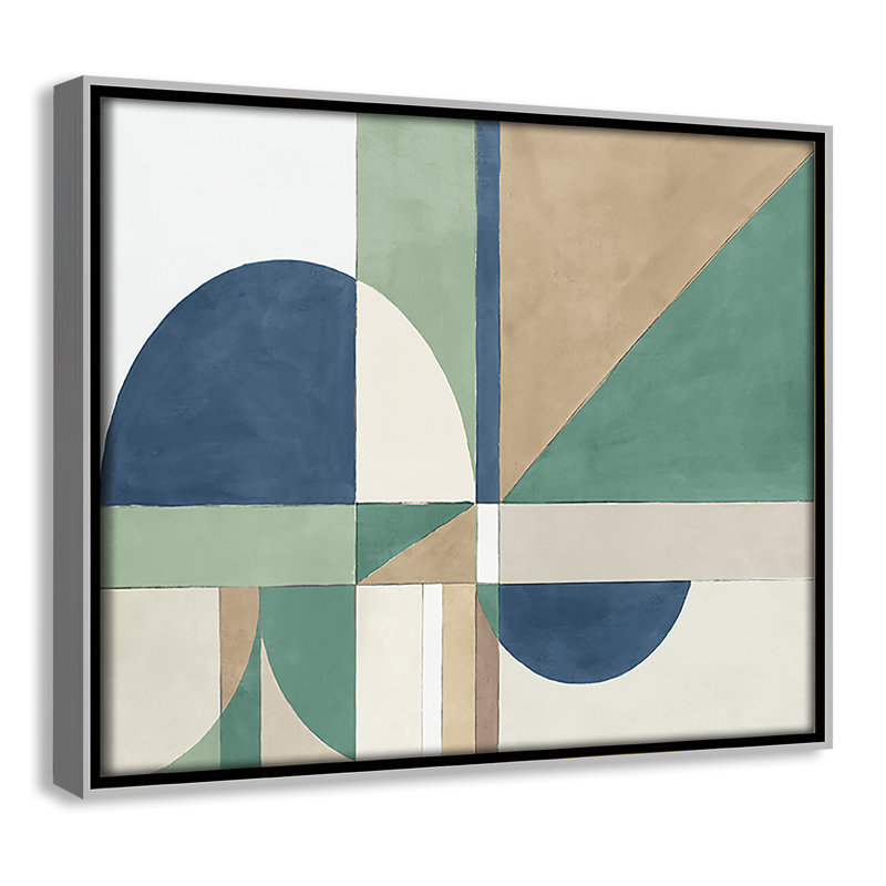Floater Frame Canvas, 9.5" H x 11.5" W x 2" D, Silver Framed